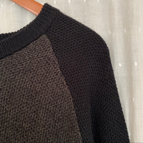 Madewell Cross-back Colorblock Sweater - Picture 3 of 7
